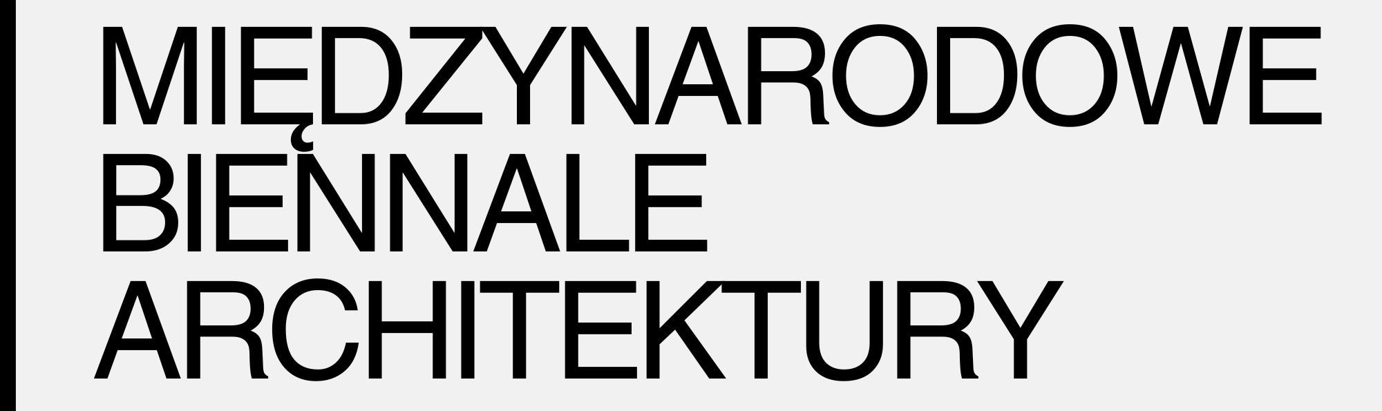 Międzynarodowe Biennale Architektury 2027